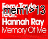 Memory Of Me Mix 1/2