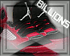 !B!Air Jordans Red|Black