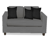 Gray/Blk  Couch