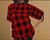 Red Plaid Tee PJ Top F