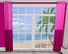 Beach Pink Curtains