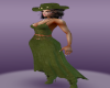 cowgirl outfit green