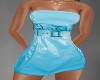 SM Blue Latex Dress