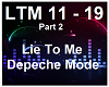 LIe To Me-Depache Mode 2