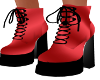 Caren Red Boots