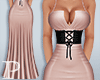 XXL-Corset Gown Rose