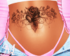 Belly Rose Tattoo