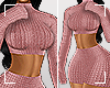 ṩKnit Outfit Pink