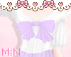 ♡ Lilac bow top