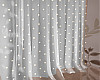 Curtains White & Led