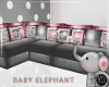 BABY ELEPHANT SECTIONAL