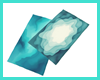 Ivory Teal Rug