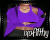 |xo| Bunny Hood Purp v1