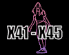 X41-X45 5 DancePack F/M