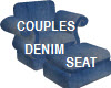 Couples Denim Seating