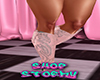 Pink Cowboy Boots-Heel