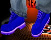 Blue Work Boots
