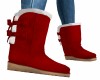 RED Winter Boots