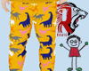 🦁 KID DINO YELO PANT