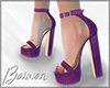 [Bw] Purple Knit Shoes