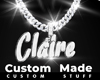 Custom Claire Chain
