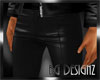 [BGD]Leather Pants-Black