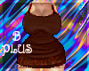 Simp Dress BPlus CHOCO