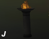 J~Castle Pillar Firepit