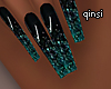 q! emerald nails