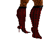 black/red Boots
