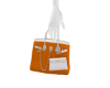 HermsBirkin 2 Bag Orange