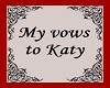 Wedding Vows to katy2