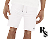 R. white c-line shorts