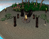 fire chat  beach