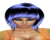 Phyllis Hair Blue/Black