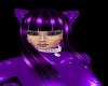 PVC Purple Kitty Ears