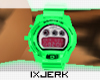 [JERK] Green g-shock
