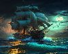 Blue Galleon Art