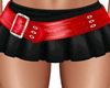 Bright Red Fake Skirt