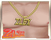 ` Necklace ZLEX Gold