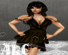 ARC Cocktail Dress Brown