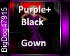 [BD]Purple+BlackGown