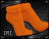 [Iri] Orange Wool Socks