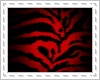 *J79*Red Zebra Rug