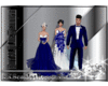 Royal Blue Wedding Bride