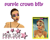 purple crown bfly