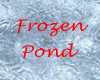 Frozen Pond Water