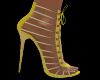 Yelow gold heels