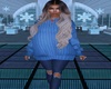 Blue Baggy Top