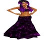 Mars Purple Stars Gown